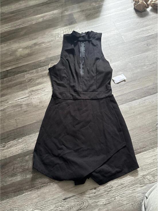 Charlotte Russe Pants - Black Romper